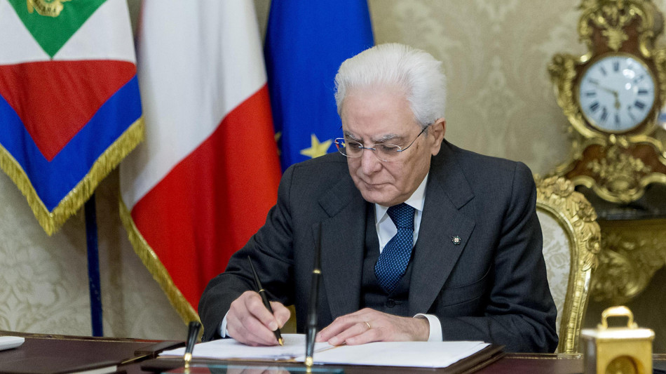 Mattarella ha firmato, a Meloni interim del ministero del Turismo