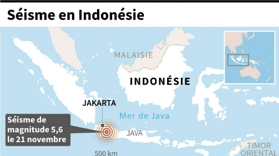 Au moins 56 morts dans un s&eacute;isme en Indon&eacute;sie