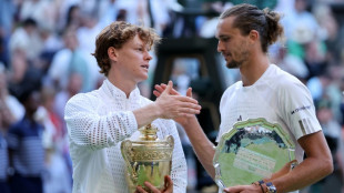 Zverev second in ATP rankings behind Sinner after Wimbledon