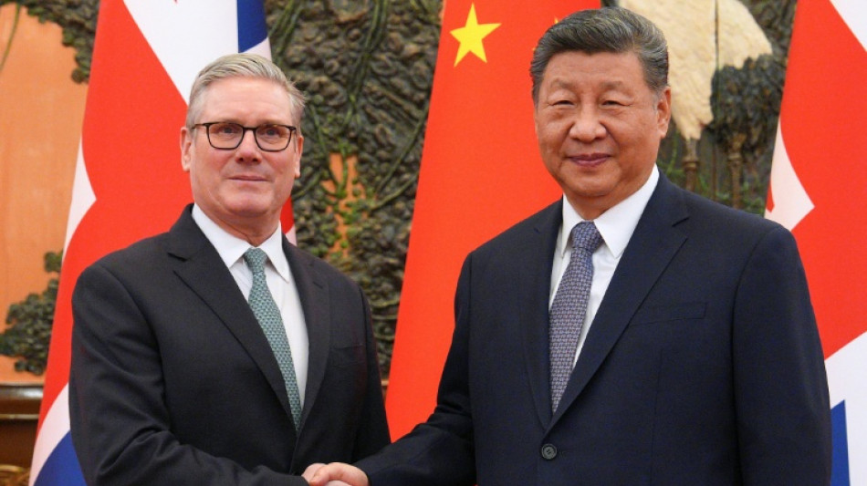 Britain's Starmer hails 'good progress' after meeting China's Xi