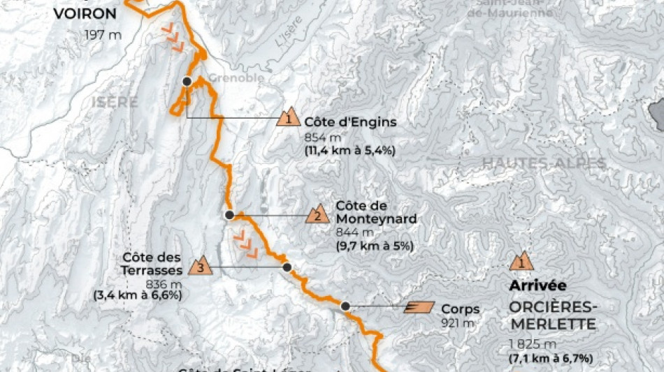 La dix-huiti&egrave;me &eacute;tape du Tour: premier volet de la trilogie alpestre