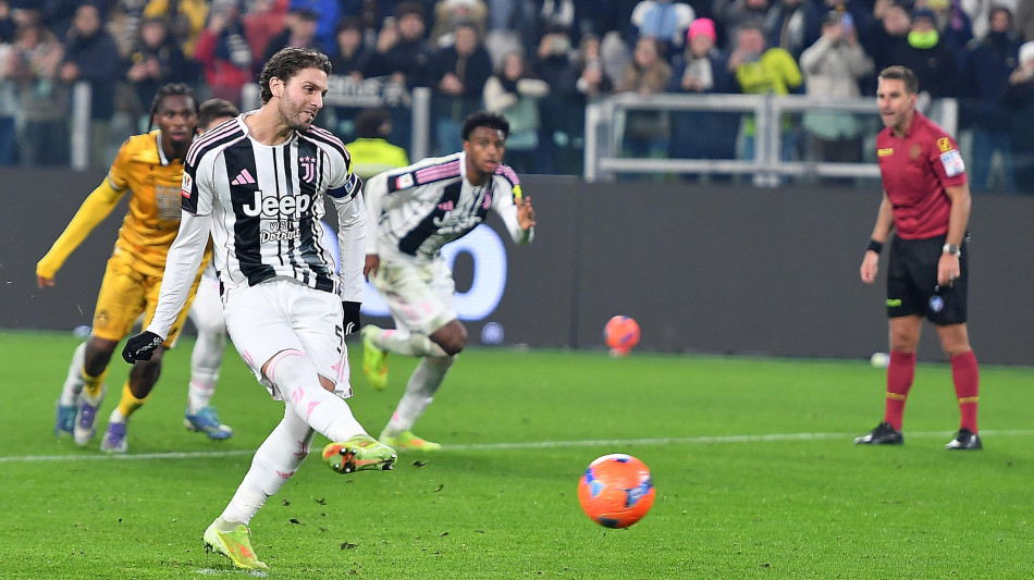 Coppa Italia: 2-0 all'Udinese, la Juventus é nei quarti