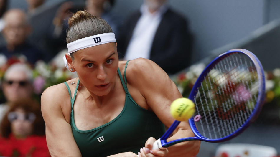 Tennis: ucraina Kostyuk batte la russa Andreeva e vince il suo primo Masters