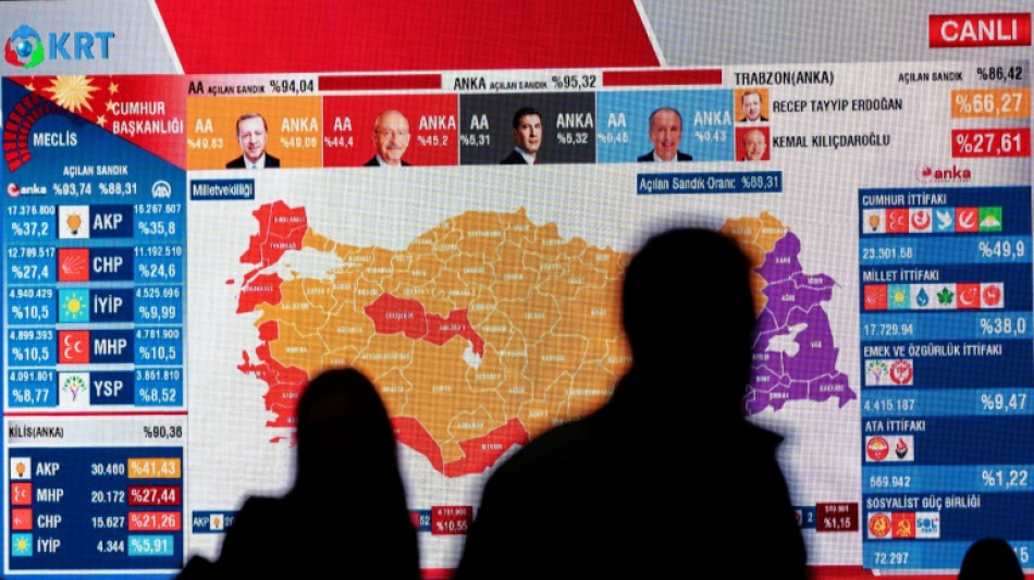 Kandidaten in der T&uuml;rkei stellen sich auf Stichwahl ein