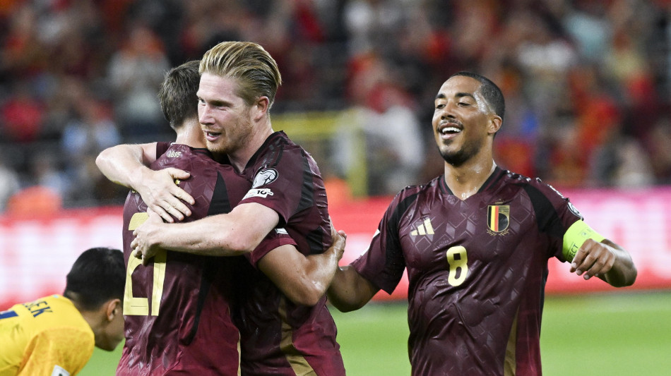 Qualificazioni mondiali, De Bruyne trascina il Belgio