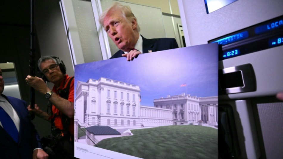 Trump ballroom approved by panel, remains stalled by judge