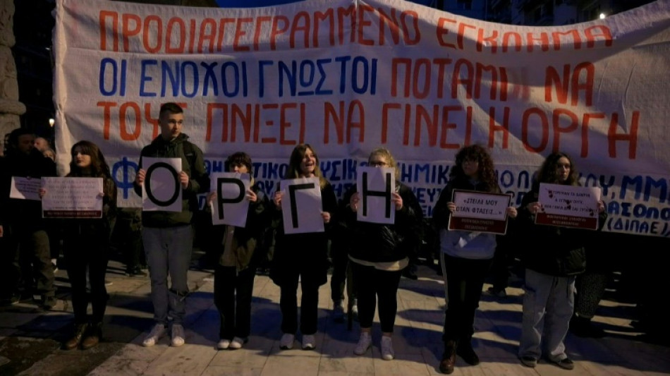 Erneut Proteste in griechischen St&auml;dten nach verheerendem Zugungl&uuml;ck
