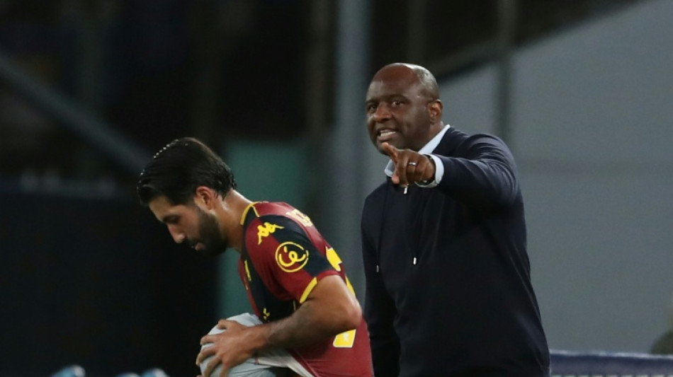 Vieira 'no longer' manager of troubled Genoa: club