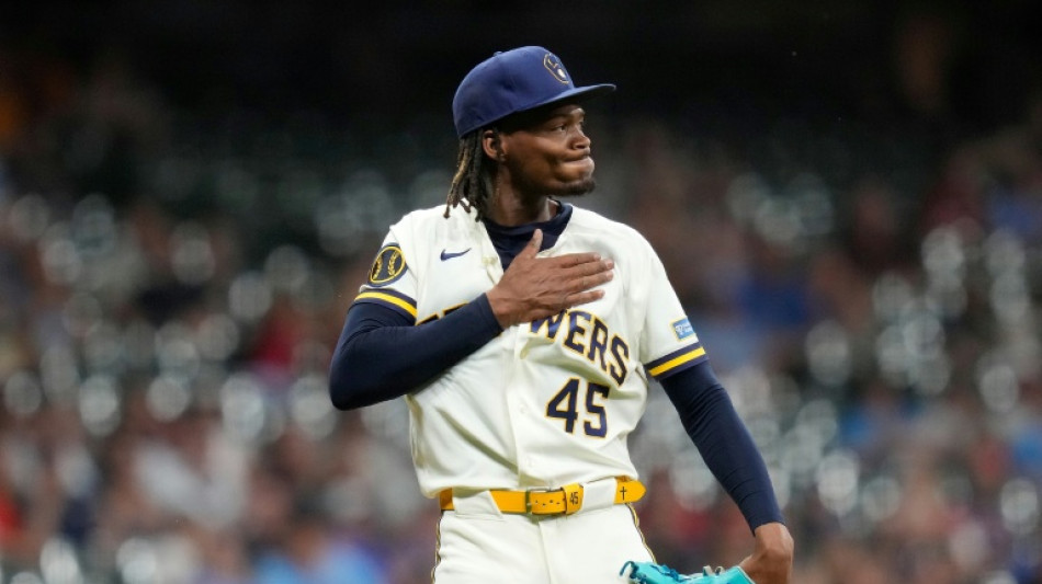 MLB Brewers pitcher Uribe gets one-game ban for mound antics