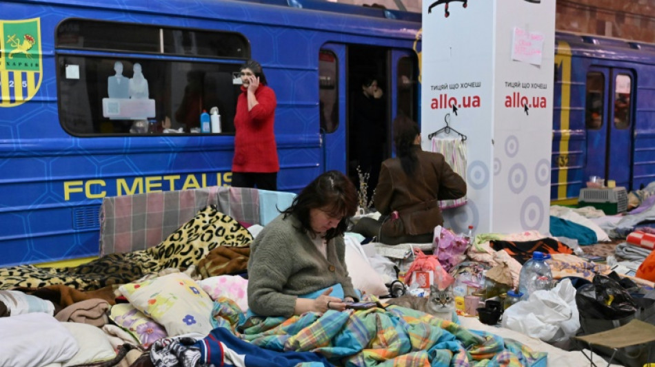 En el metro de J&aacute;rkov, dos meses de "aterradora" vida para evitar las bombas