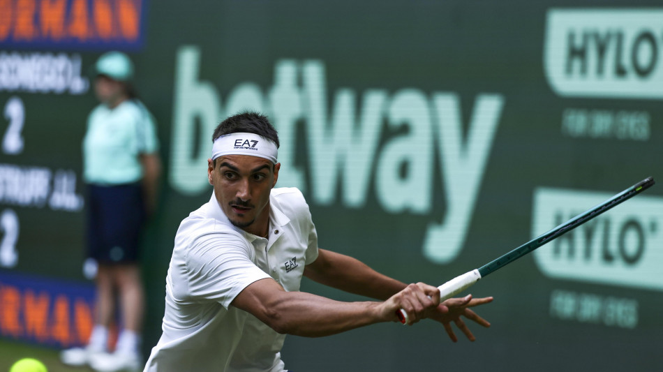 Tennis: Halle, Sonego batte Struff e va agli ottavi