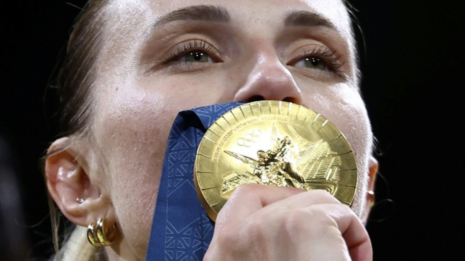 Las esgrimistas ucranianas ganan el primer oro de su país en París-2024