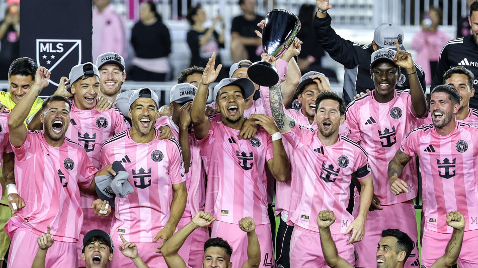 Calcio: Messi e l'Inter Miami campioni della MLS