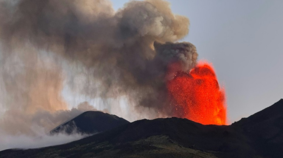Italie: l'Etna en &eacute;ruption, reprise progressive &agrave; l'a&eacute;roport de Catane