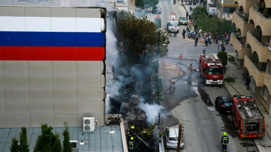Brand besch&auml;digt russisches Kulturzenrum in Zypern