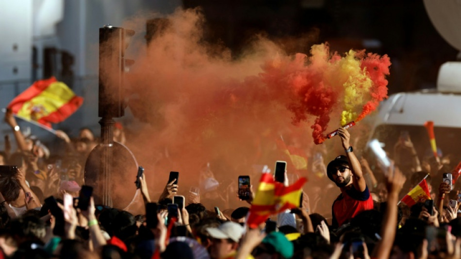 World Cup champs Spain lap up adulation of a million on bus parade