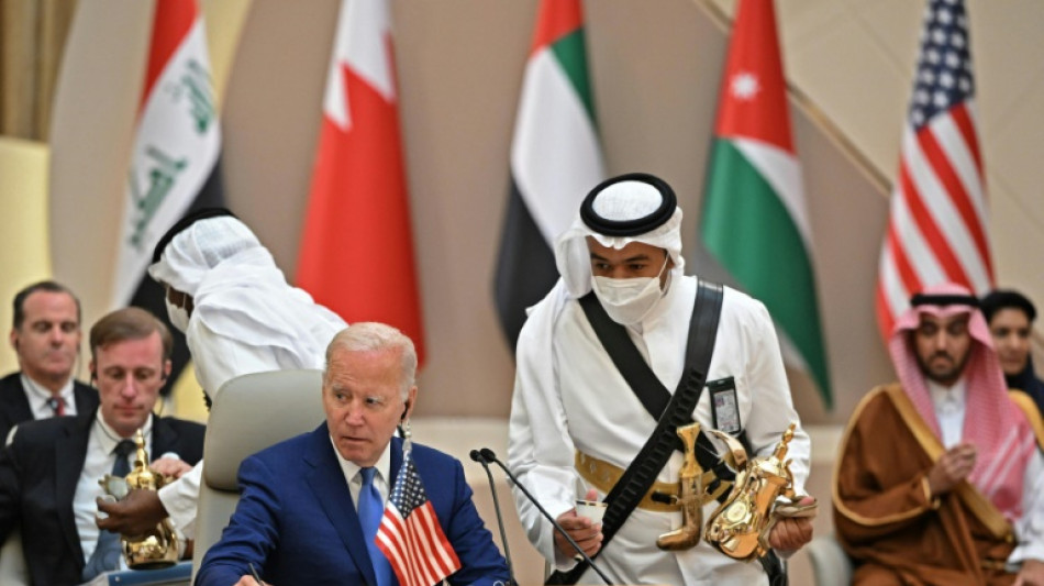 Biden quitte le Moyen-Orient, o&ugrave; il a tent&eacute; de r&eacute;affirmer l'influence am&eacute;ricaine