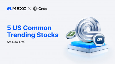MEXC Adds Five Ondo Tokenized Stocks Spanning Semiconductors to Power Infrastructure