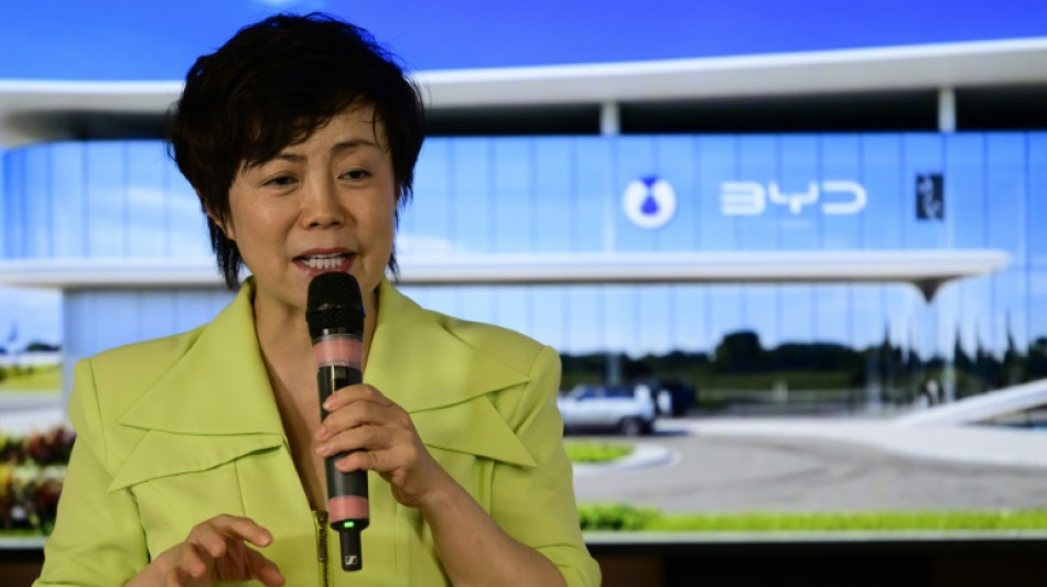 Maserati: BYD ne discute pas d'un partenariat avec Stellantis, assure la dirigeante du groupe chinois