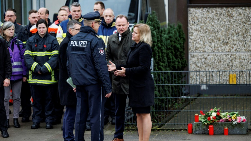 Faeser spricht nach Amoklauf in Hamburg von "notwendigen &Auml;nderungen" im Waffengesetz