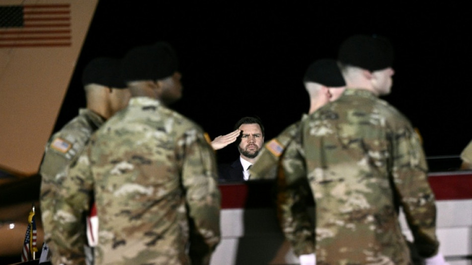 Vance, Hegseth attend return of seventh US troop killed in Iran war