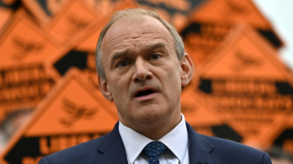 UK Lib Dem leader vows closer EU ties but not to rejoin