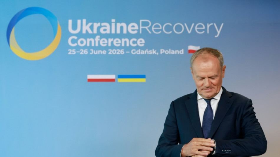 A la conf&eacute;rence sur la reconstruction en Ukraine, Kiev et Varsovie jouent l'apaisement