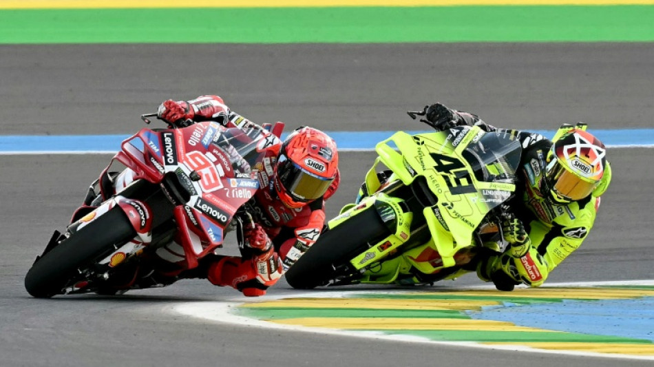 Marquez ambushed Di Giannantonio to win Brazil sprint