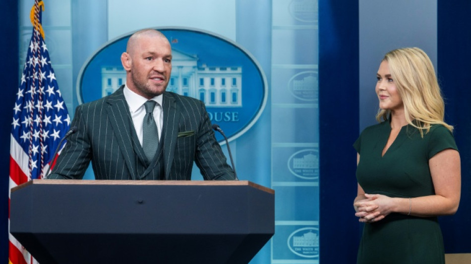 La superstar du MMA Conor McGregor choy&eacute;e &agrave; la Maison Blanche