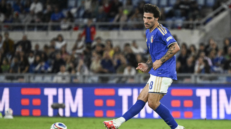 Nations League: Tonali, 'non abbiamo la stella, ma questa Italia e' viva'