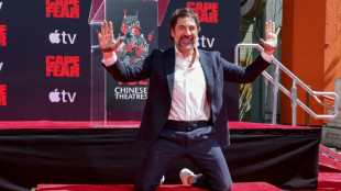 Javier Bardem inmortaliza sus huellas en Hollywood