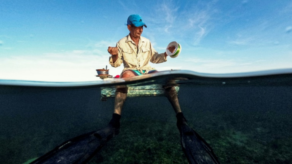 Pesca artesanal &eacute; engenhosa na costa de Havana