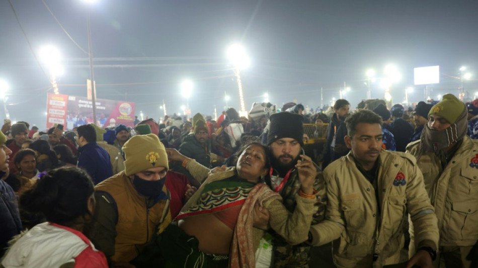 Inde: une bousculade fait au moins 30 morts au p&egrave;lerinage hindou de la Kumbh Mela