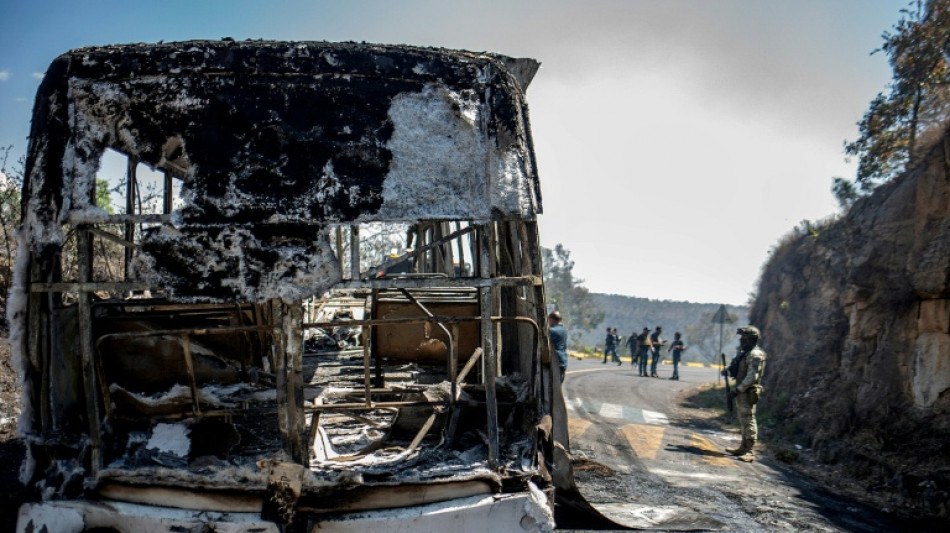 Le Mexique secou&eacute; par des violences apr&egrave;s l'&eacute;limination d'un chef de cartel