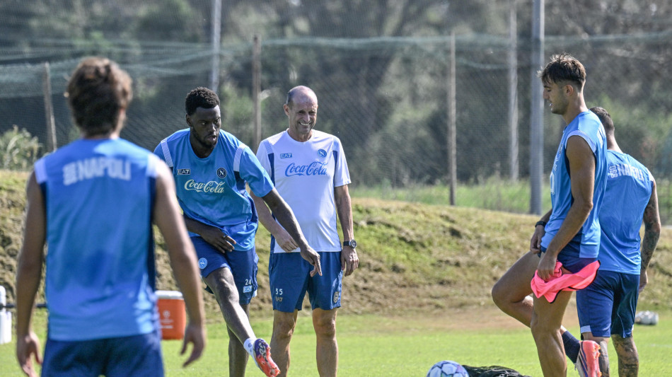 Champions: Allegri, 'Anguissa &egrave; fuori gioco per un problema all'adduttore'