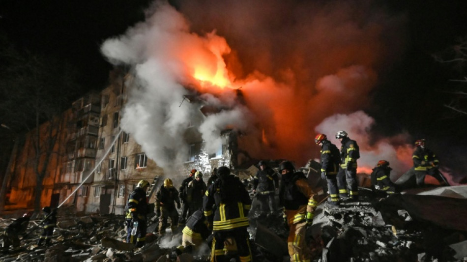 Russian strike on Kharkiv apartment block kills three