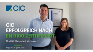 Prepreg-Spezialist CIC erfolgreich nach EN 9100 zertifiziert